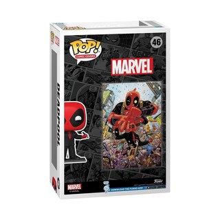 Foto 3 | ¡funko Pop! Portada De Cómic Marvel Deadpool (2025) #1 Black Suit - Venta Internacional.