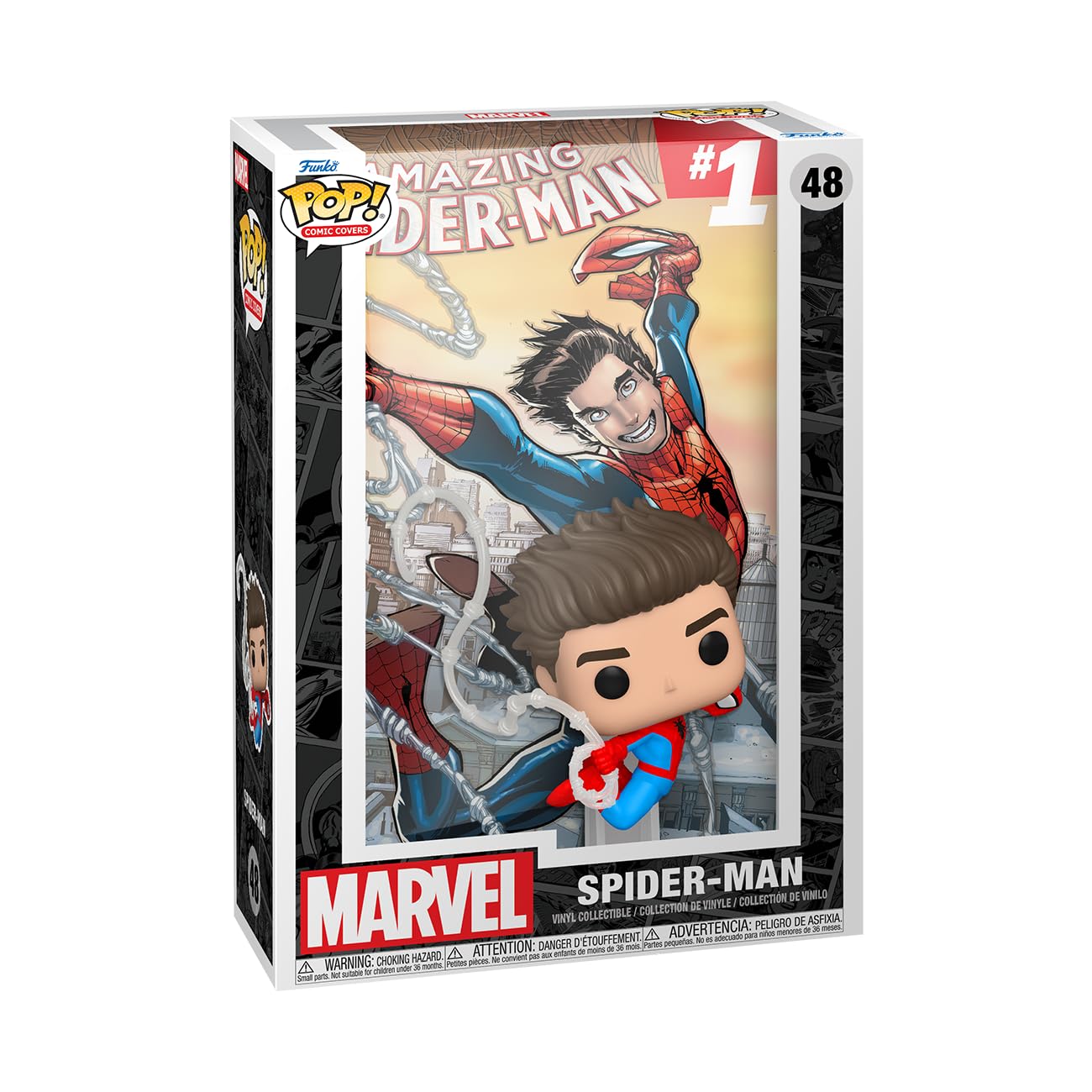 Foto 2 pulgar | ¡funko Pop! Portada Del Cómic Marvel The Amazing Spider-man #1 - Venta Internacional.