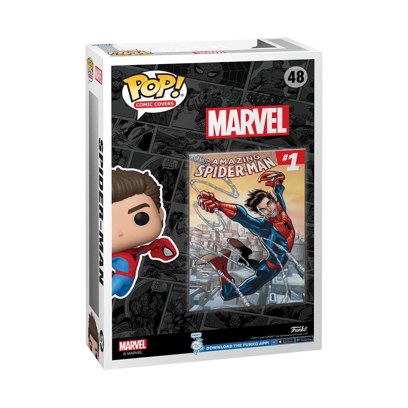Foto 4 pulgar | ¡funko Pop! Portada Del Cómic Marvel The Amazing Spider-man #1 - Venta Internacional.