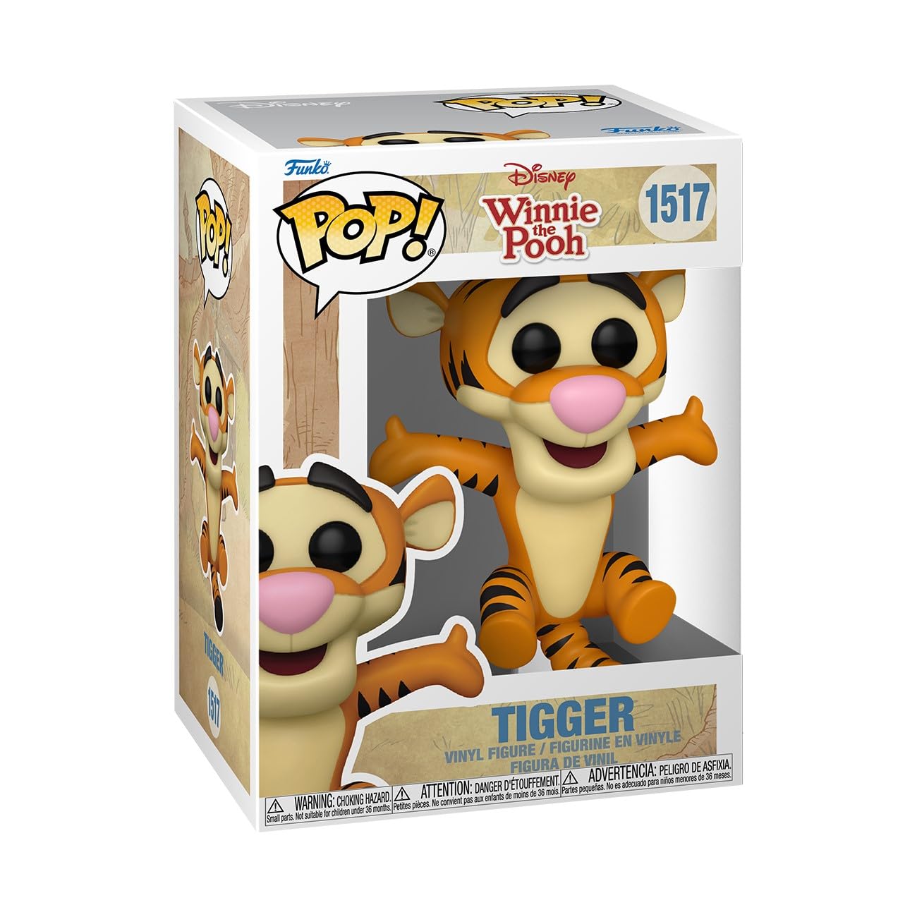 Foto 2 pulgar | Figura De Colección Funko Pop! Disney Winnie The Pooh Tigger - Venta Internacional.