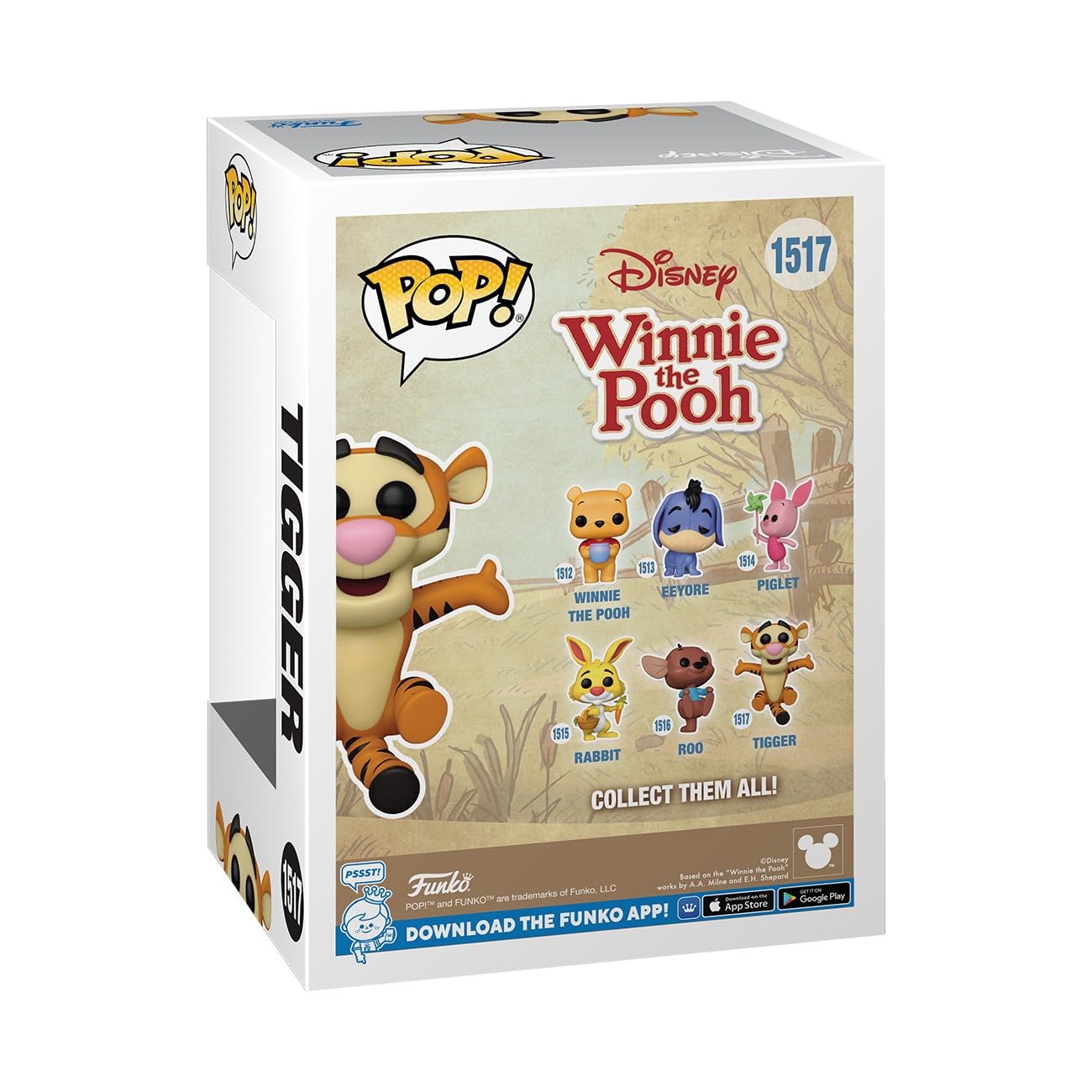 Foto 4 pulgar | Figura De Colección Funko Pop! Disney Winnie The Pooh Tigger - Venta Internacional.