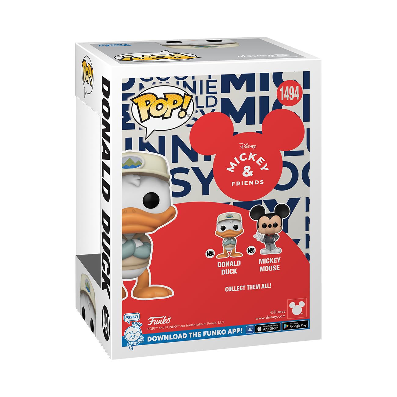 Foto 3 | Figura De Vinilo Funko Pop! Disney Mickey Y Sus Amigos, El Pato Donald - Venta Internacional.