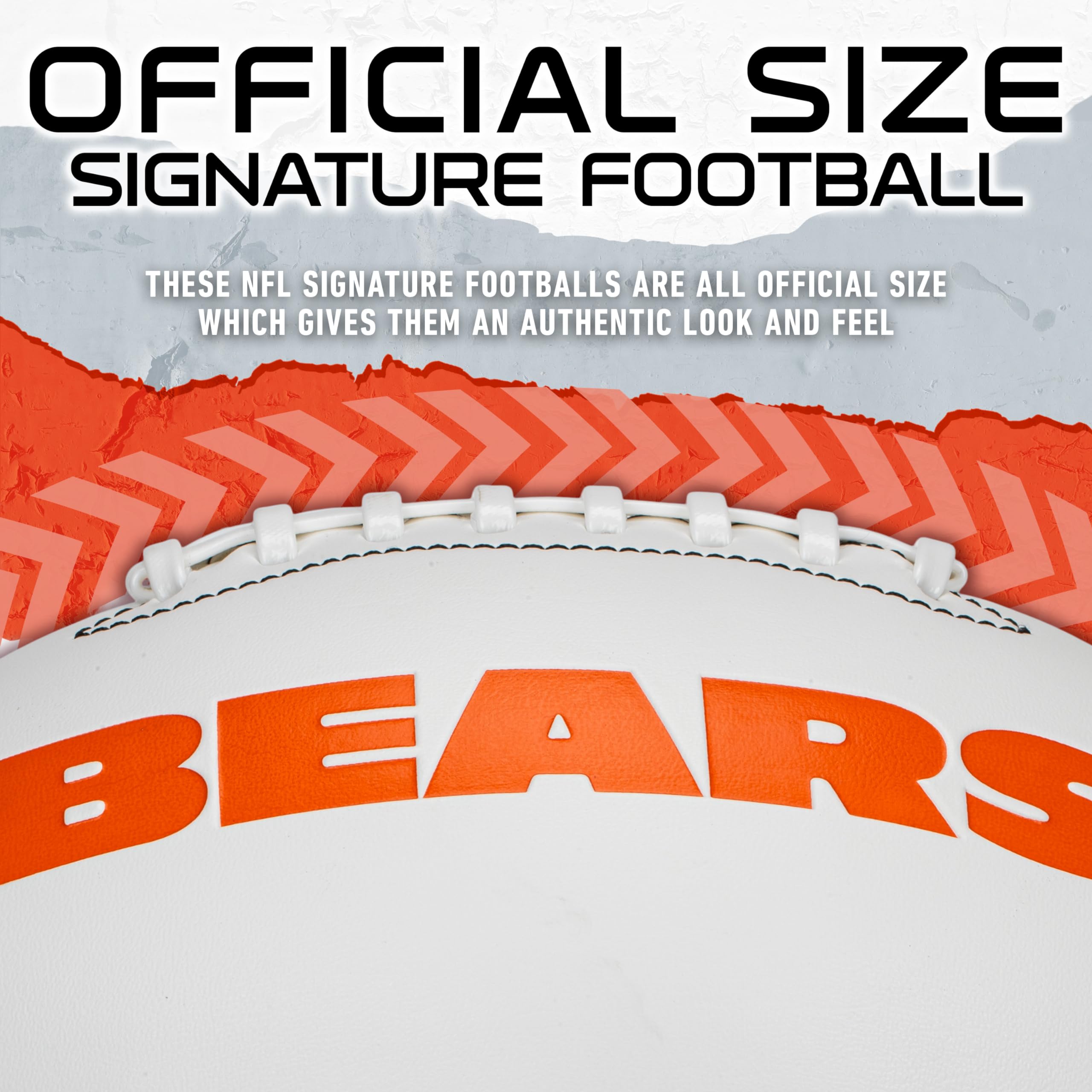 Foto 4 | Autógrafo De Football Franklin Sports Nfl Chicago Bears - Venta Internacional.