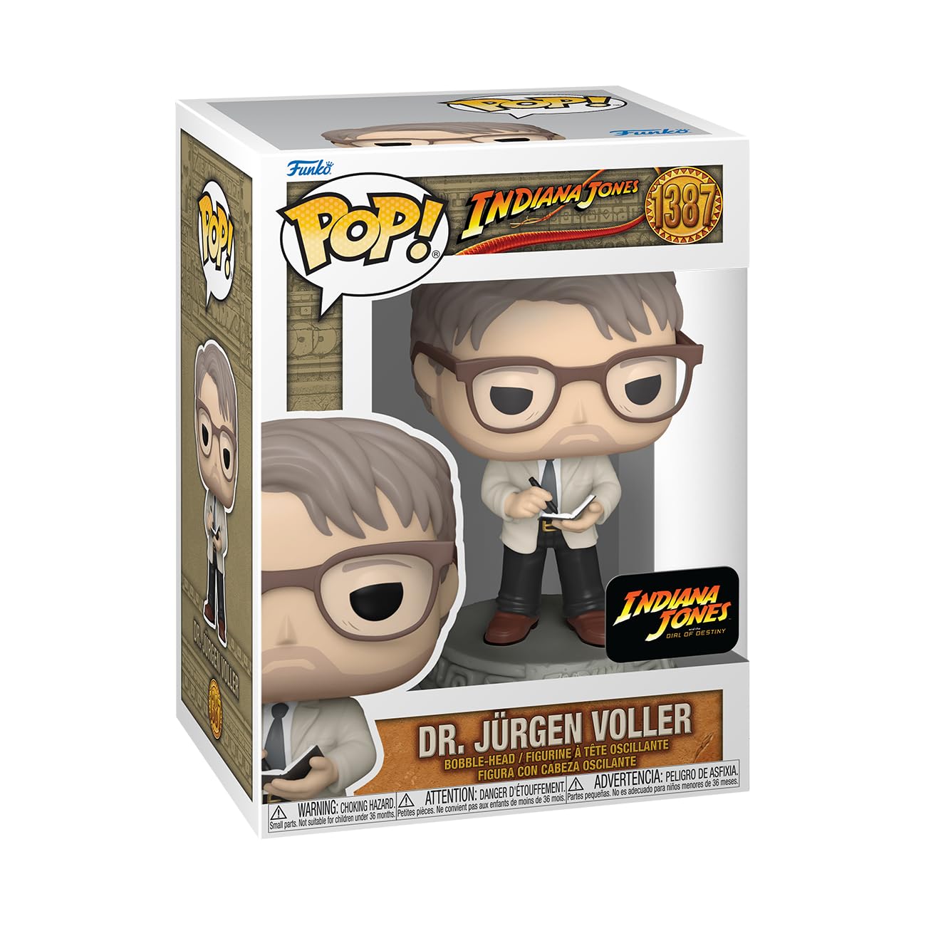 Foto 2 | ¡funko Pop! Películas: Indiana Jones Y El Reloj Del Destino, Dr. Jürgen Voller - Venta Internacional.