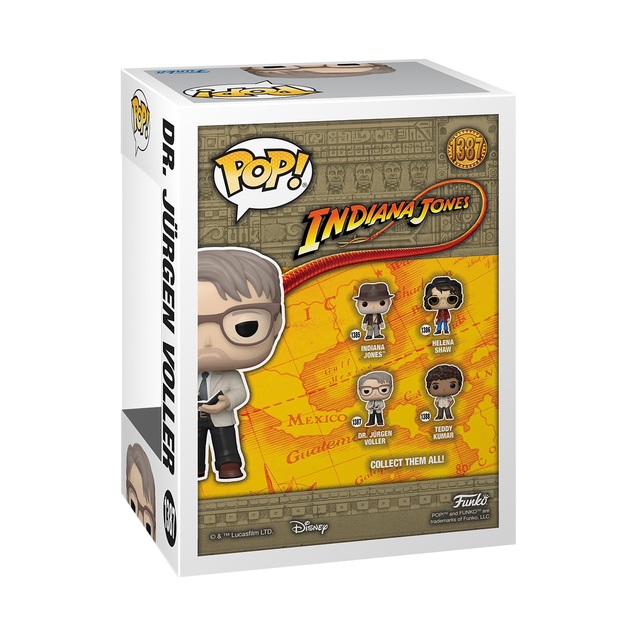Foto 3 | ¡funko Pop! Películas: Indiana Jones Y El Reloj Del Destino, Dr. Jürgen Voller - Venta Internacional.
