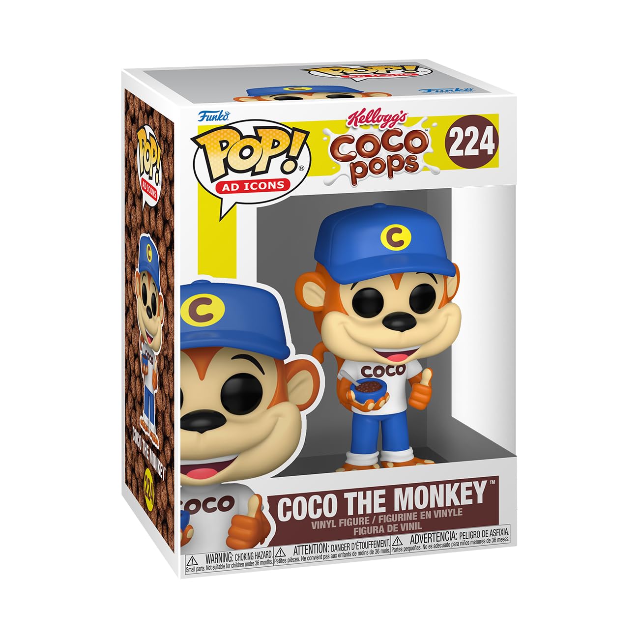 Foto 2 pulgar | ¡funko Pop! Íconos Publicitarios Coco Pops De Kellogg's Coco The Monkey - Venta Internacional.