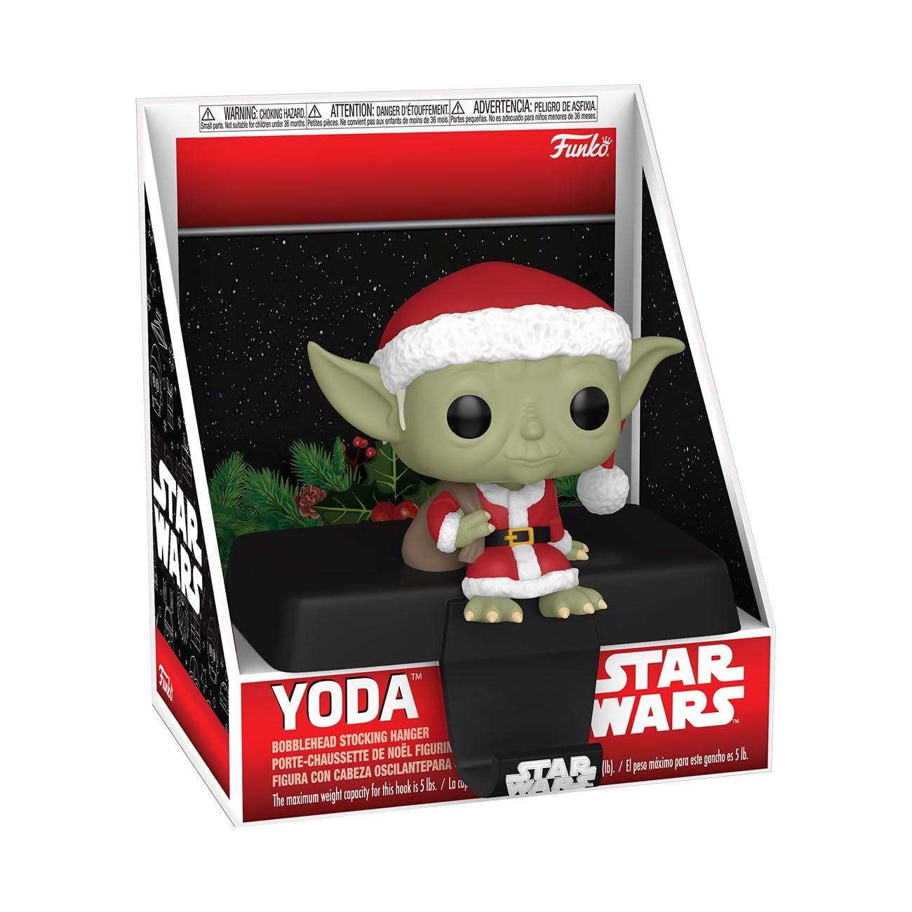 Foto 2 pulgar | Colgador De Calcetines Funko Pop! Yoda Edgesitter De Star Wars - Venta Internacional.
