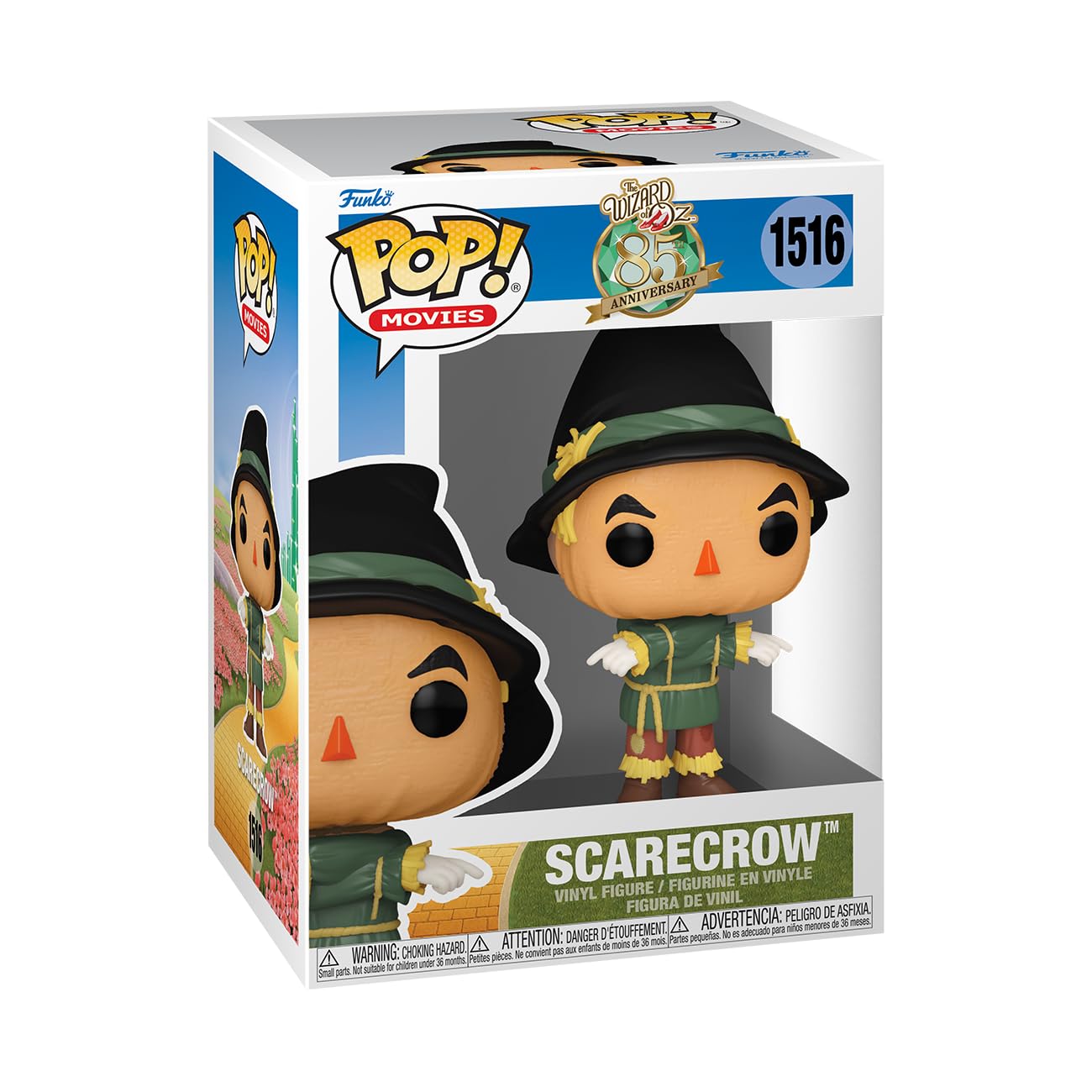 Foto 1 | Figura Funko Pop! Películas: El Espantapájaros Del Mago De Oz, Número 85 - Venta Internacional.