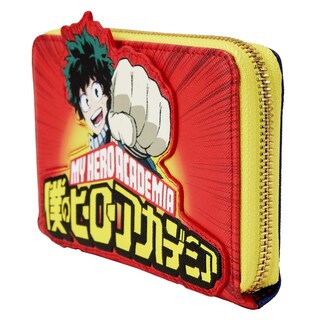 Foto 3 | Cartera Loungefly My Hero Academia Izuku Punch Con Cierre De Cremallera - Venta Internacional.