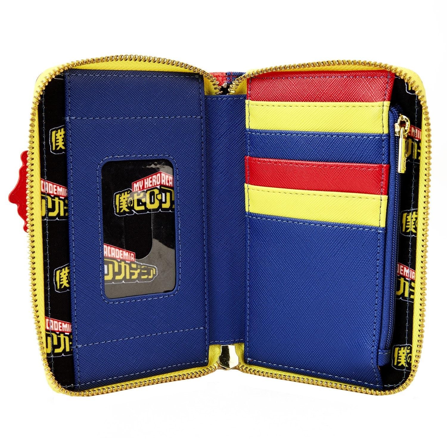 Foto 5 pulgar | Cartera Loungefly My Hero Academia Izuku Punch Con Cierre De Cremallera - Venta Internacional.