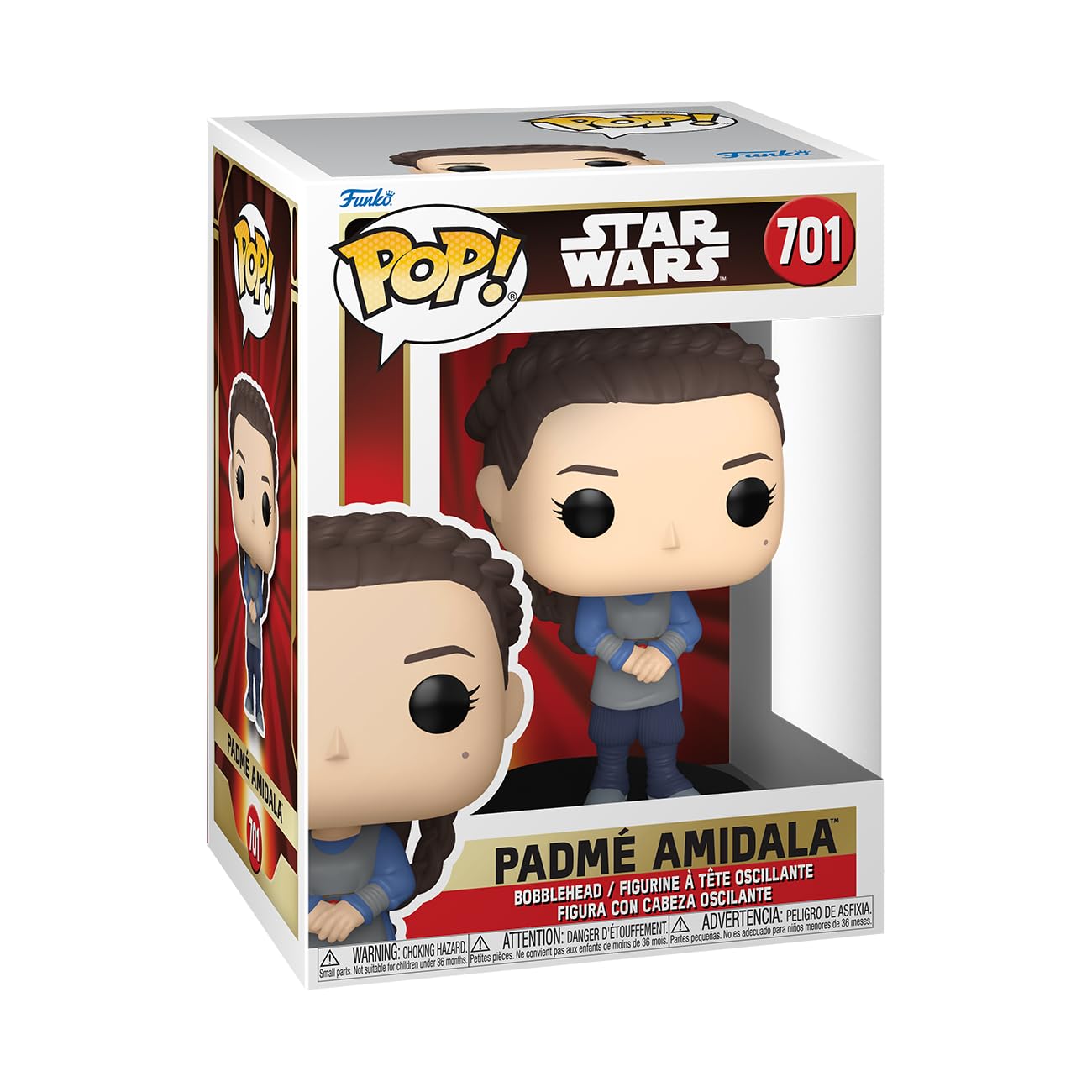 Foto 2 pulgar | ¡funko Pop! Figura De Padme Amidala Por El 25 Aniversario De Star Wars - Venta Internacional.