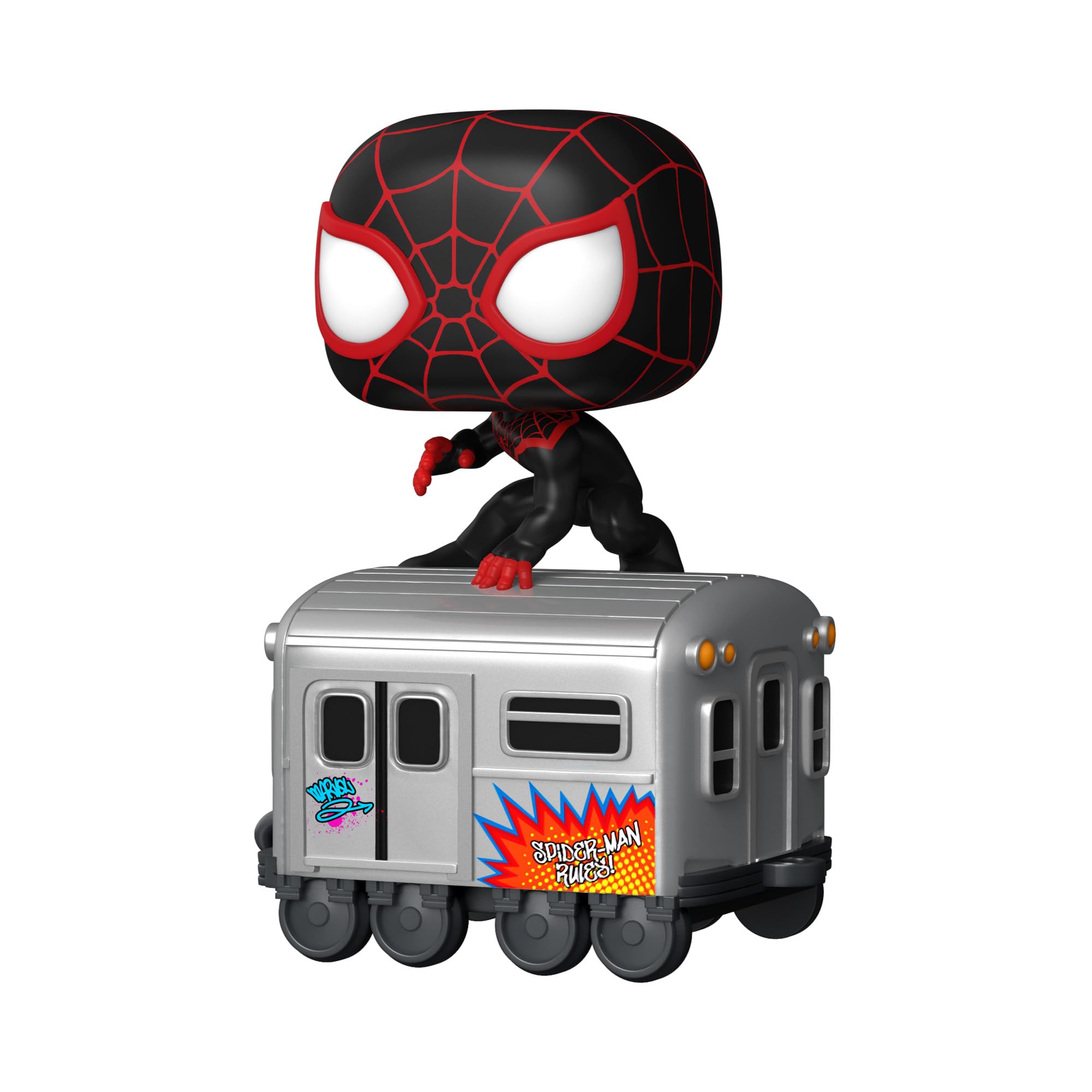 Foto 3 pulgar | ¡funko Pop! ¡entrena A Funko Pop! Trenes: D100 Marvel Miles Morales - Venta Internacional.