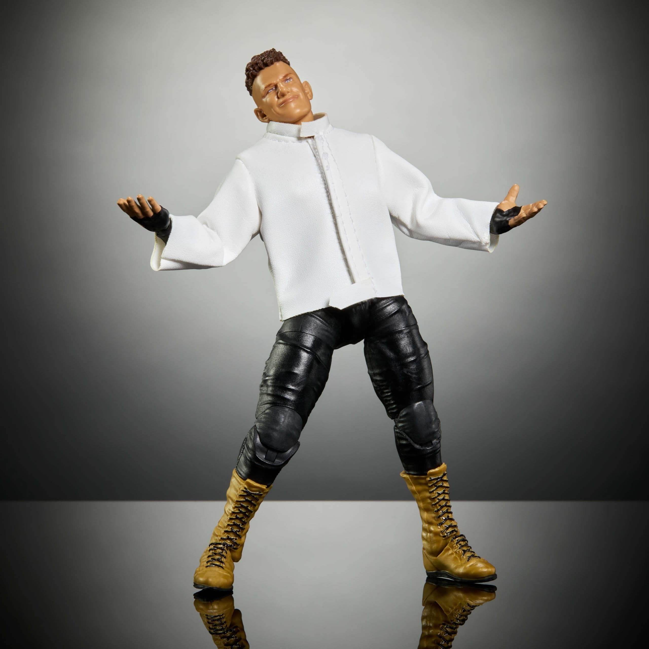 Foto 4 | Figura De Acción Mattel Wwe Elite Channing «stacks» Lorenzo De 6 Pulgadas - Venta Internacional.