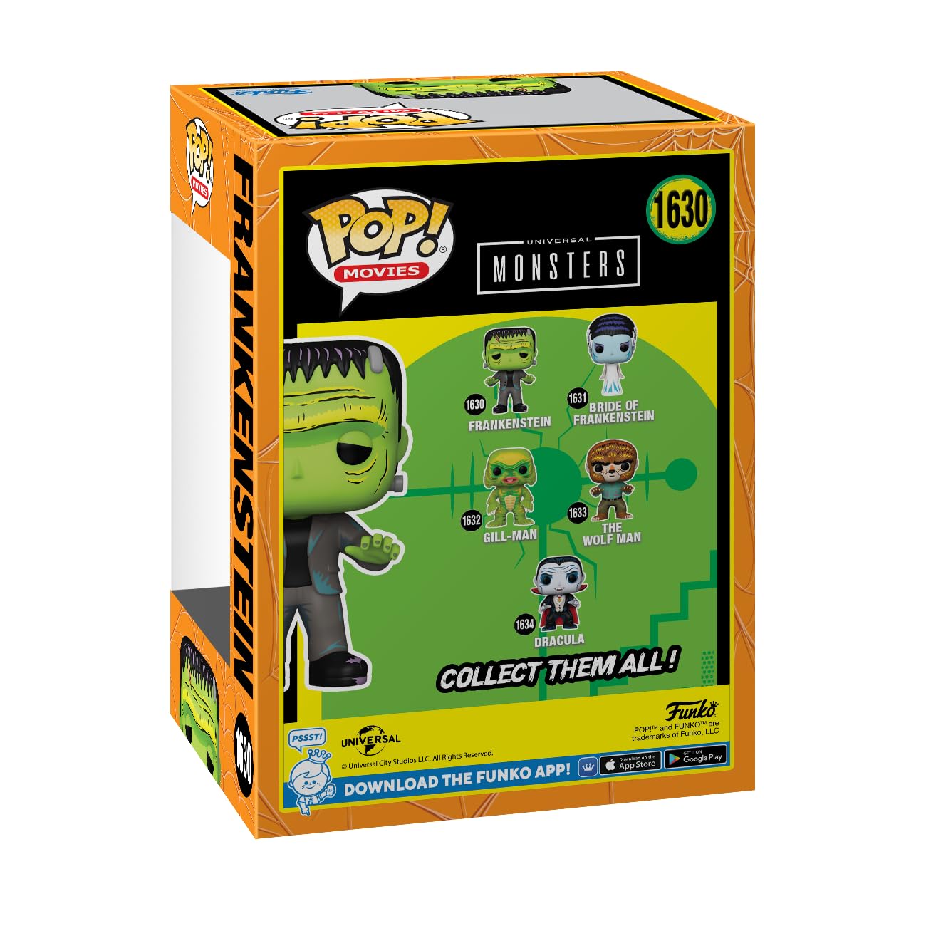 Foto 3 | Figura De Vinilo Funko Pop! Películas: Universal Monsters, Frankenstein - Venta Internacional.
