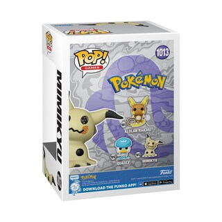 Foto 3 | ¡funko Pop! Figura De Vinilo Mimikyu De Pokémon De Games, 10 Cm De Alto - Venta Internacional.