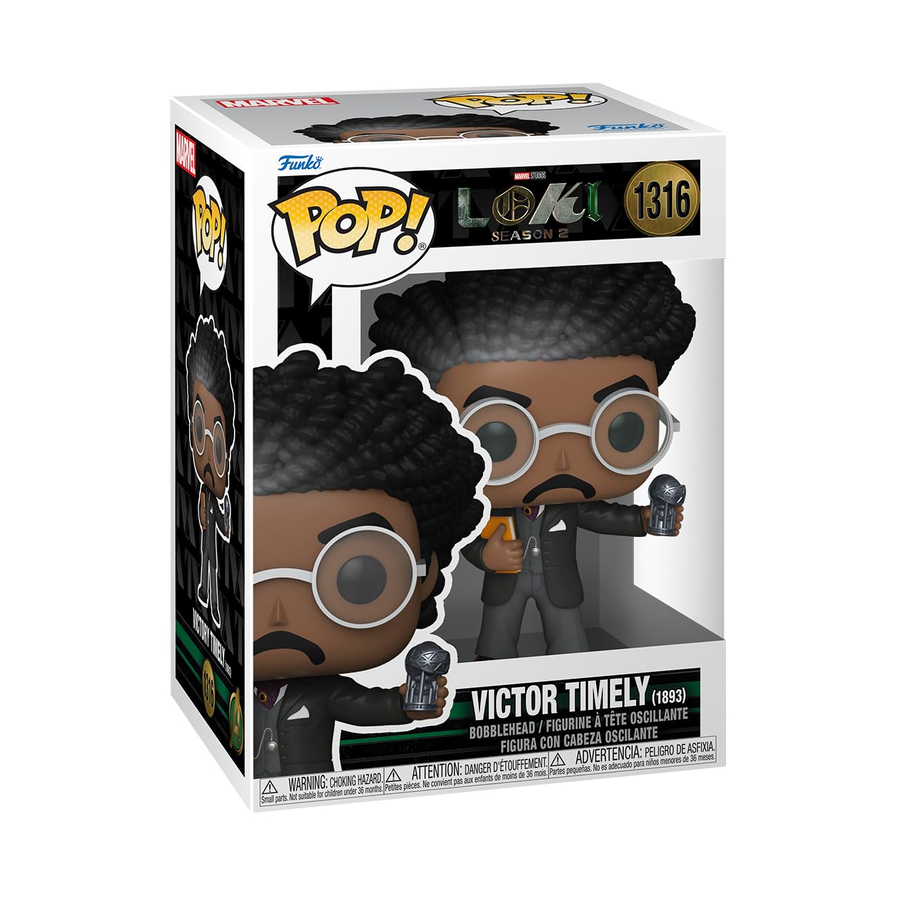 Foto 2 pulgar | Figura De Acción Funko Pop! Temporada 2 De Marvel Loki: Victor Timely - Venta Internacional.