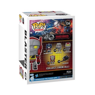 Foto 3 | Figura De Acción Funko Pop! Retro Toys Transformers Blaster - Venta Internacional.