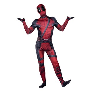 Foto 1 | Disfraz Jazwares Deadpool Oficial Deluxe Para Adultos Zentai S - Venta Internacional.