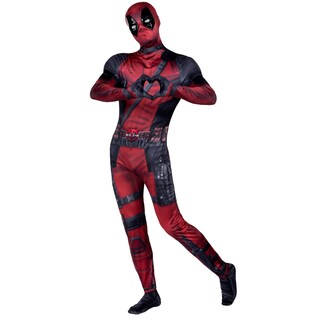 Foto 4 | Disfraz Jazwares Deadpool Oficial Deluxe Para Adultos Zentai S - Venta Internacional.