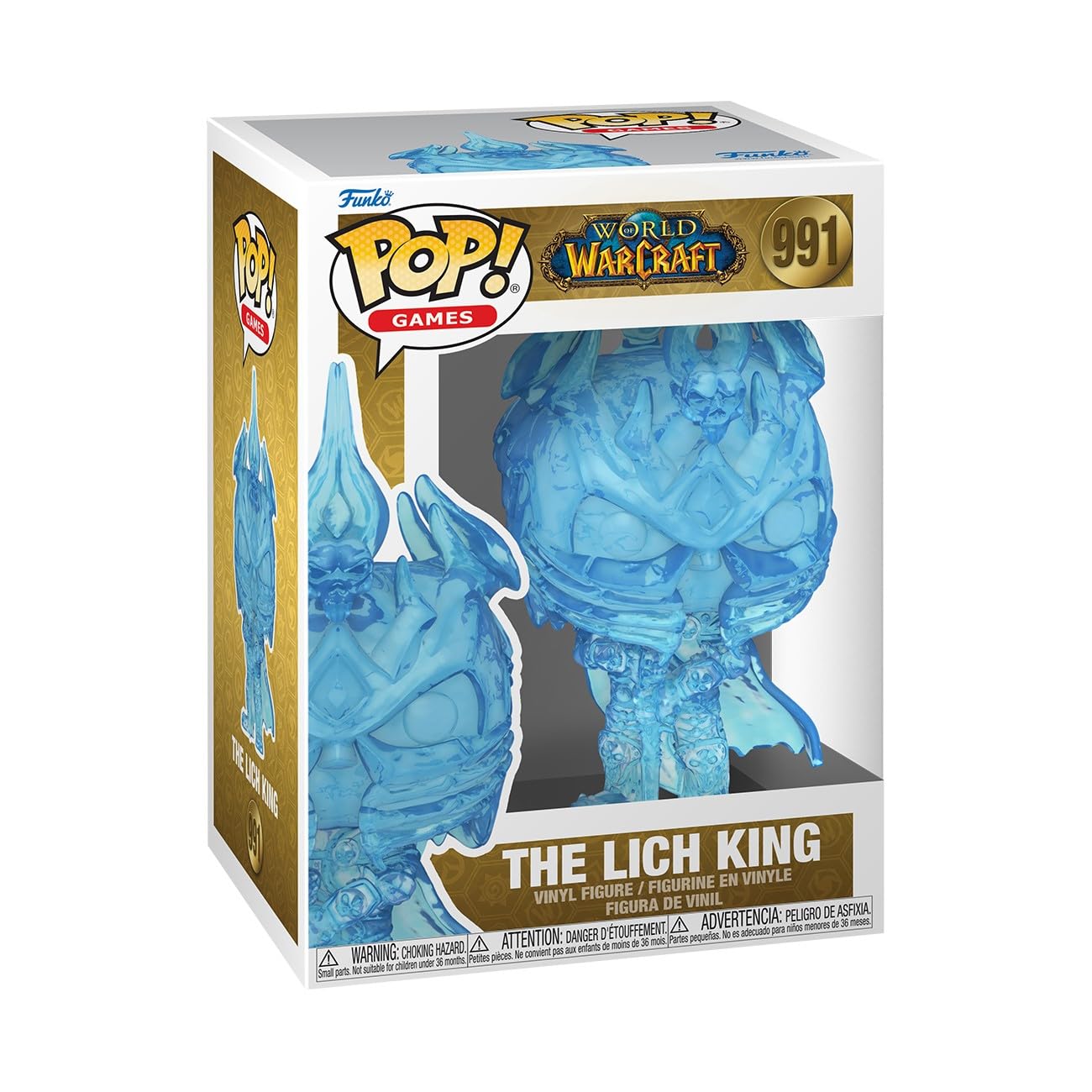 Foto 2 pulgar | Figura De Acción Funko Pop! Juegos World Of Warcraft The Lich King - Venta Internacional.