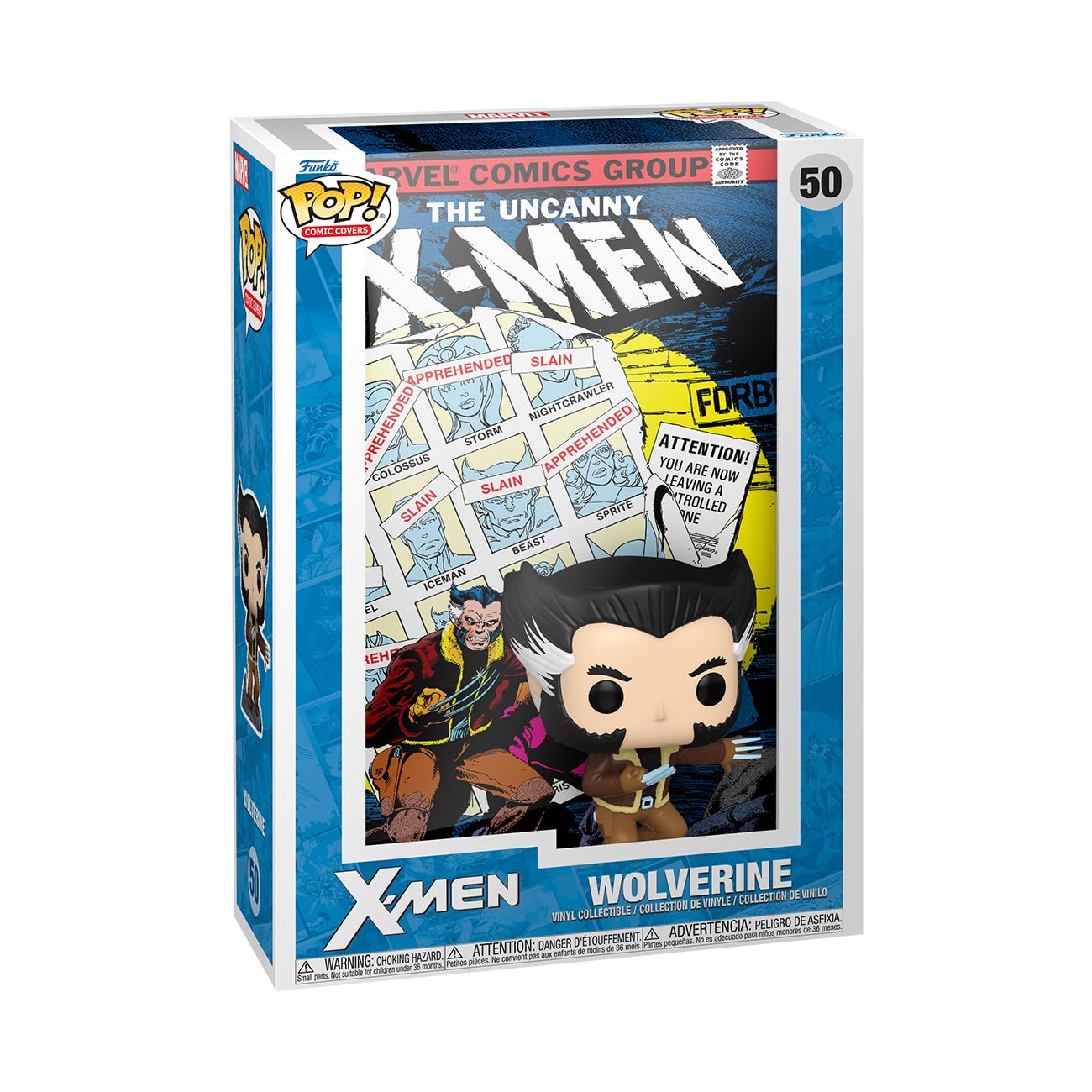 Foto 1 | ¡funko Pop! Portada Del Cómic Marvel X-men, Wolverine: Days Of Future - Venta Internacional.