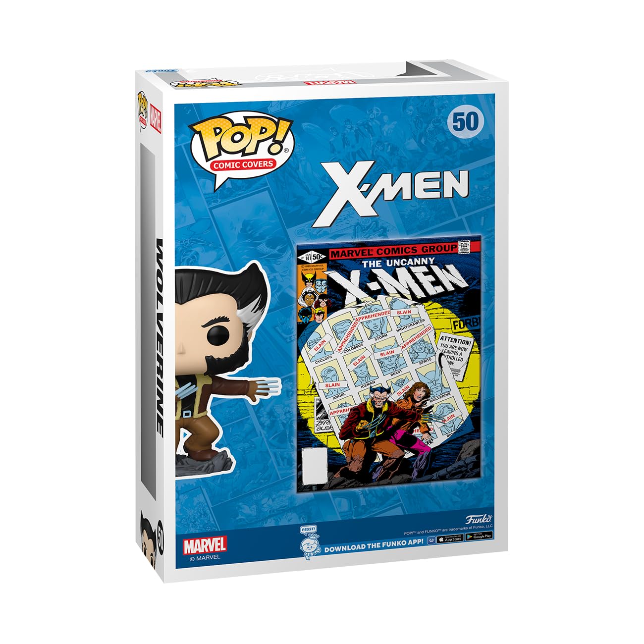 Foto 3 | ¡funko Pop! Portada Del Cómic Marvel X-men, Wolverine: Days Of Future - Venta Internacional.