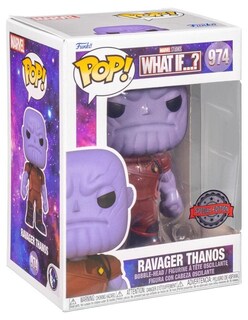 Foto 2 | ¡funko Pop! Marvel, ¿y Si? Thanos (devastador) #974 14 Cm - Venta Internacional.