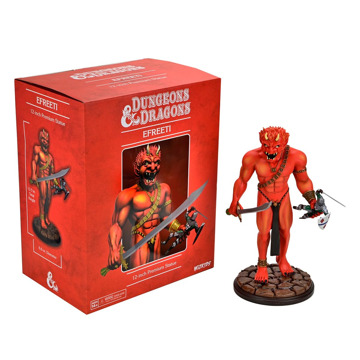Foto 2 pulgar | Estatua De Wizkids, Réplicas De D&d De Efreeti De The Realms, 30 Cm De Altura - Venta Internacional.