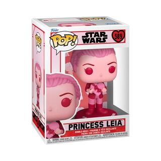 Foto 1 | Princesa Leia De San Valentín Funko Pop Star Wars, 11 Cm - Venta Internacional.