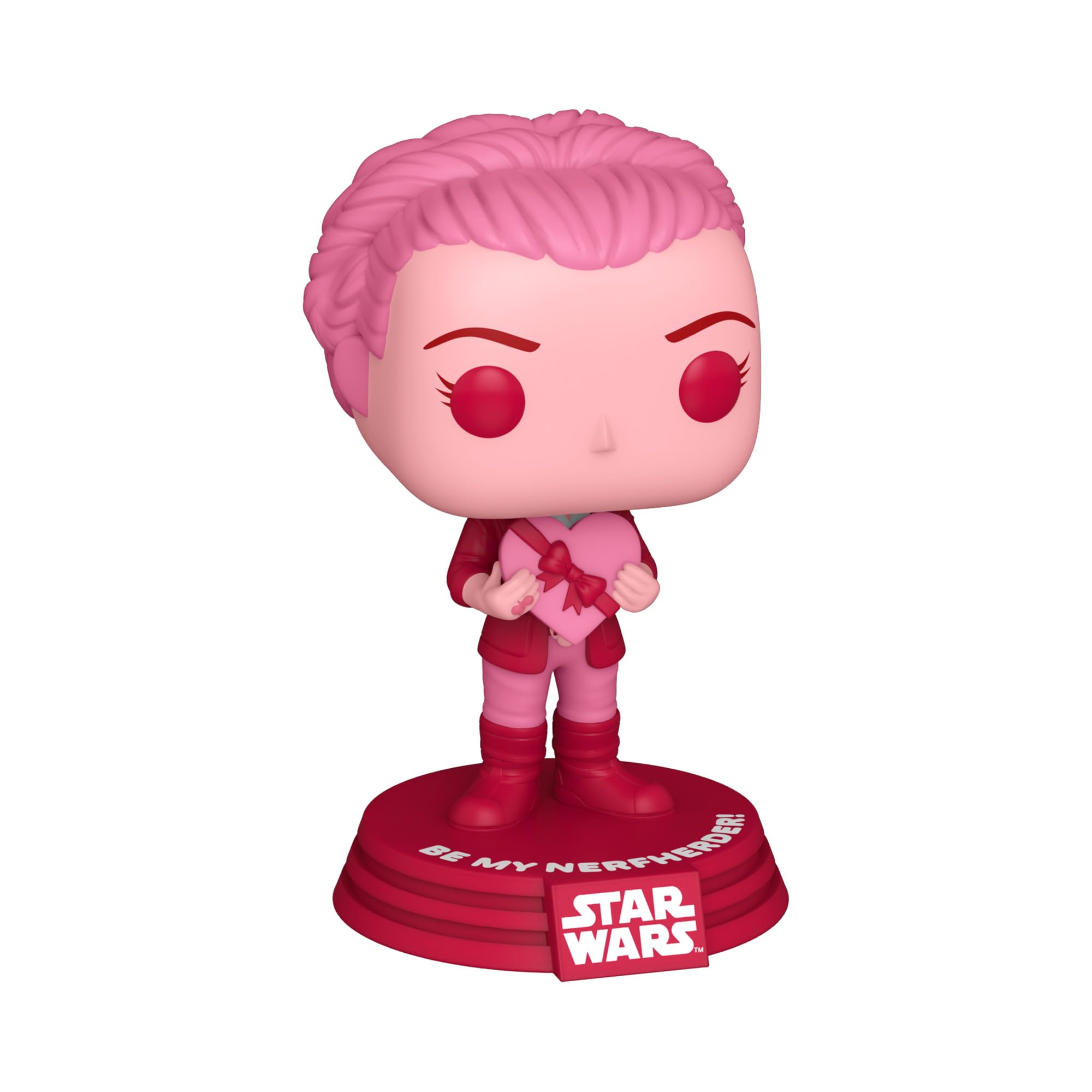 Foto 2 | Princesa Leia De San Valentín Funko Pop Star Wars, 11 Cm - Venta Internacional.