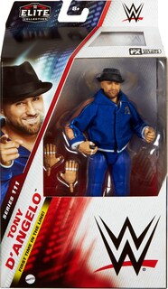Foto 2 | Figura De Acción Mattel Wwe Elite Tony D'angelo De 6 Pulgadas - Venta Internacional.