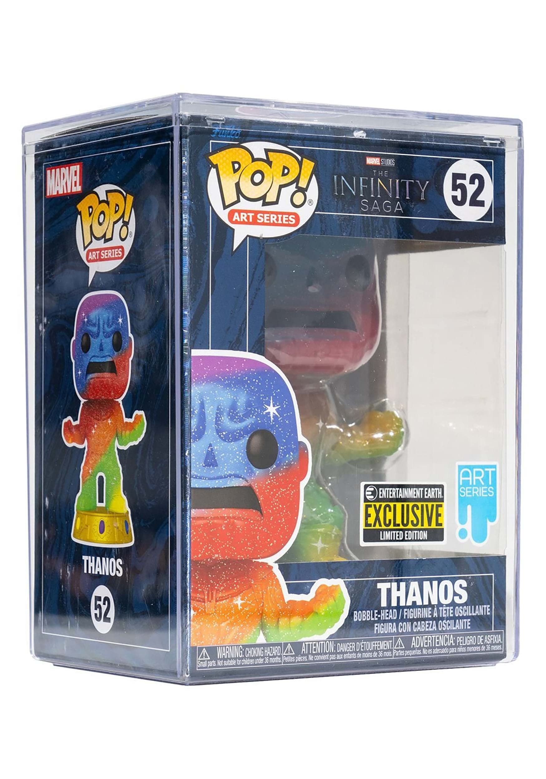 Foto 4 pulgar | Figura De Vinilo Funko Marvel Infinity Saga Thanos Art Series - Venta Internacional.