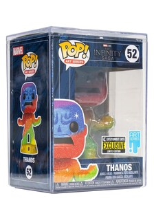 Foto 3 | Figura De Vinilo Funko Marvel Infinity Saga Thanos Art Series - Venta Internacional.
