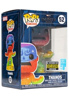 Foto 4 | Figura De Vinilo Funko Marvel Infinity Saga Thanos Art Series - Venta Internacional.