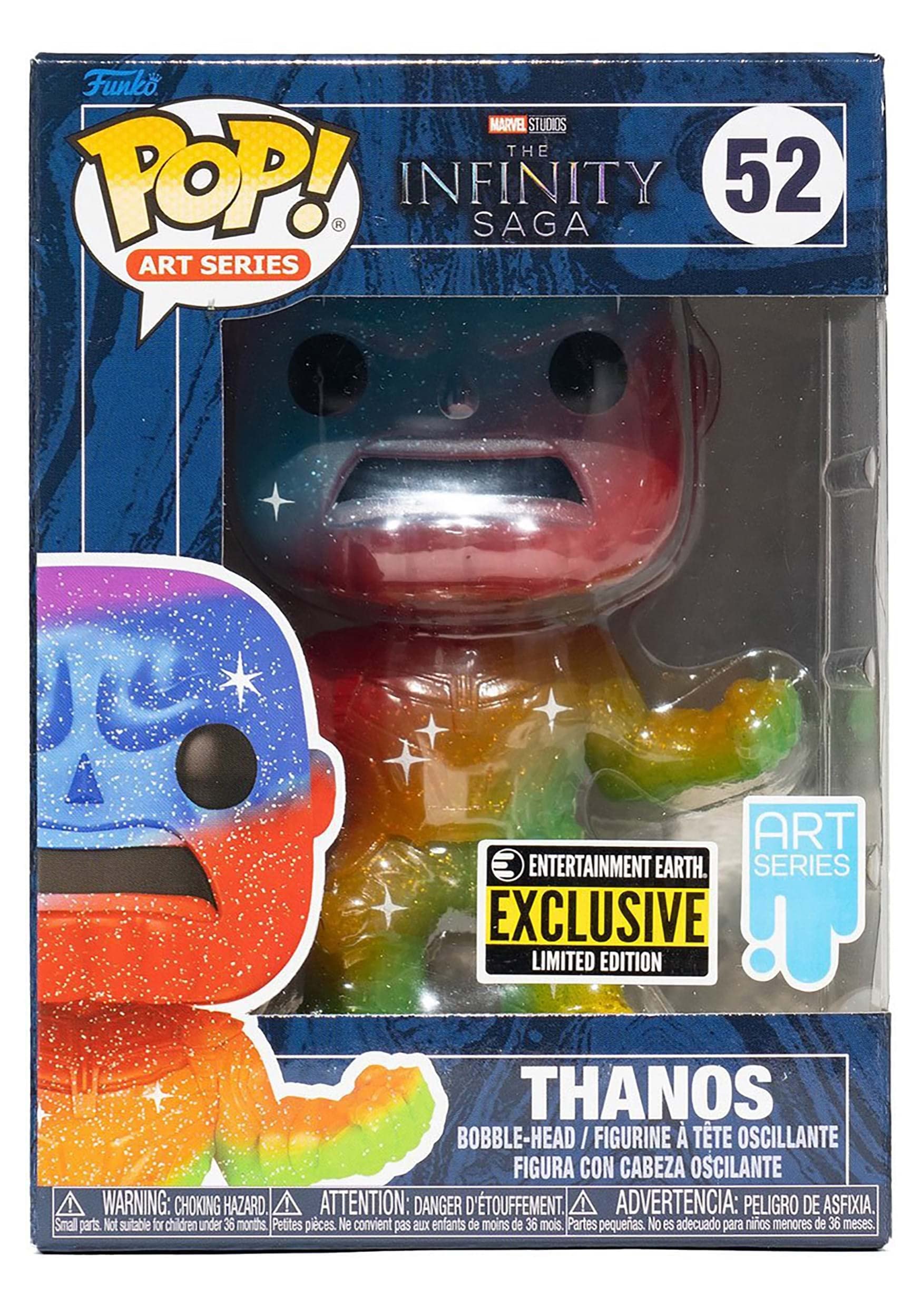 Foto 8 pulgar | Figura De Vinilo Funko Marvel Infinity Saga Thanos Art Series - Venta Internacional.
