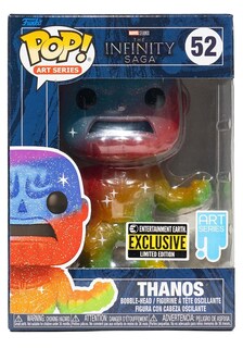 Foto 7 | Figura De Vinilo Funko Marvel Infinity Saga Thanos Art Series - Venta Internacional.