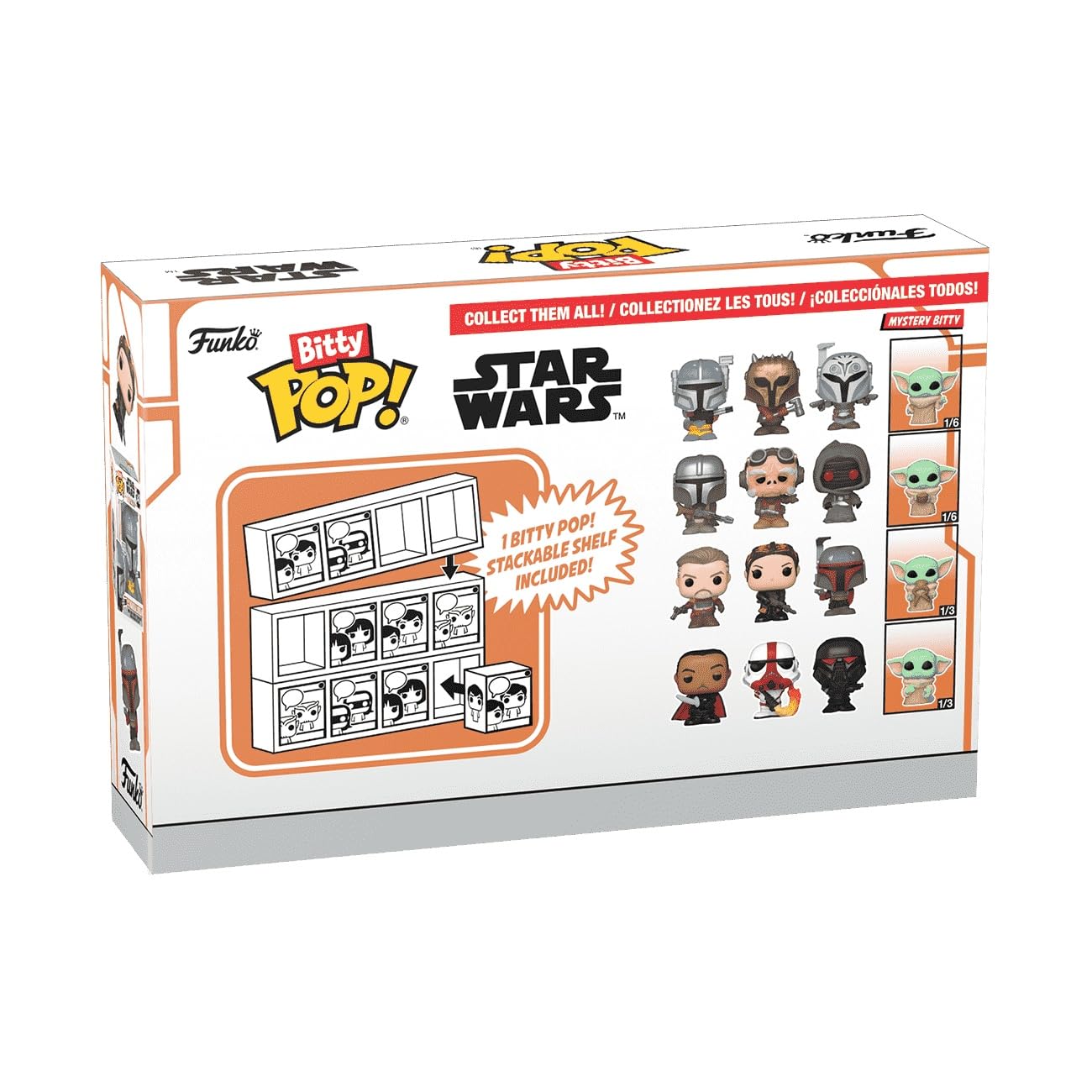 Foto 5 pulgar | Paquete De 4 Minijuguetes Coleccionables Funko Bitty Pop! ¡el Mandaloriano - Venta Internacional.