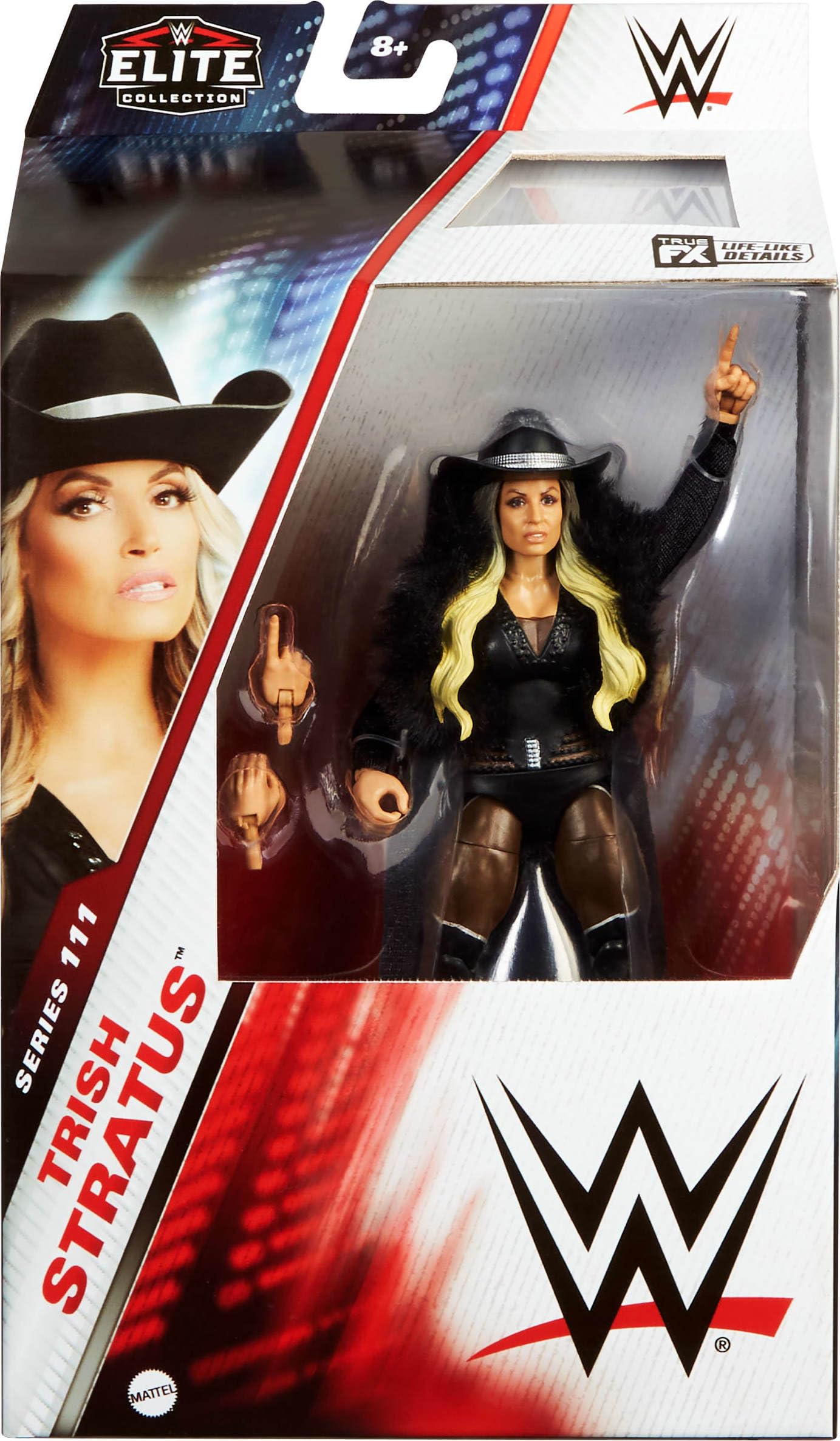 Foto 3 pulgar | Figura De Acción Mattel Wwe Elite Trish Stratus De 6 Pulgadas Con Acc - Venta Internacional.