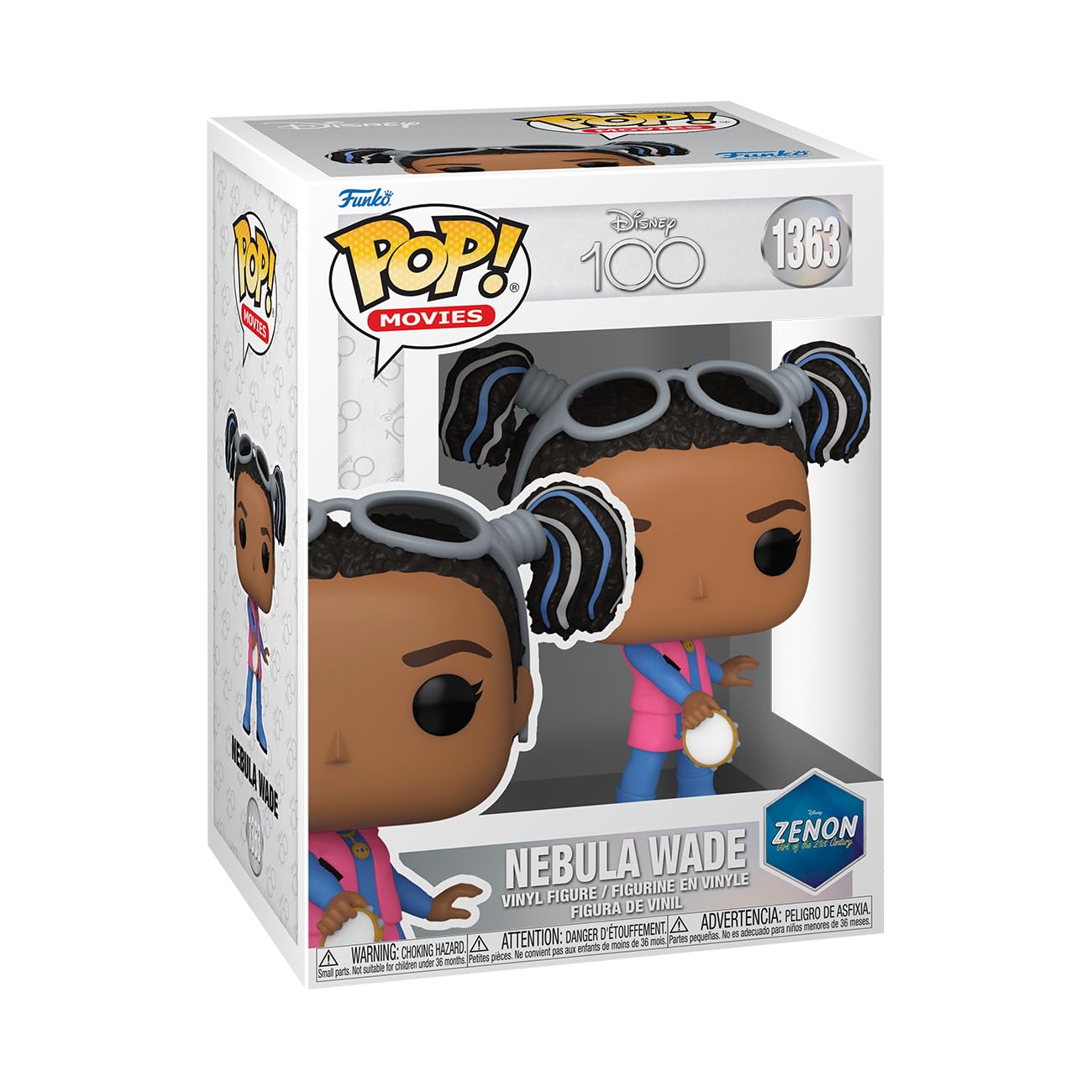 Foto 2 pulgar | Figura De Acción Funko Pop! Películas Disney 100 Zenon Nebula Wade - Venta Internacional.