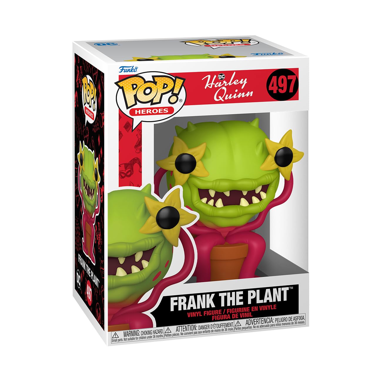 Foto 2 pulgar | Figura Funko Pop! Héroes Dc Harley Quinn Frank La Planta - Venta Internacional.