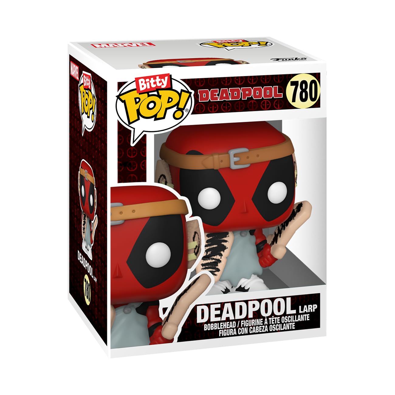 Foto 5 pulgar | Paquete De 4 Minijuguetes Coleccionables Funko Bitty Pop! Deadpool - Venta Internacional.