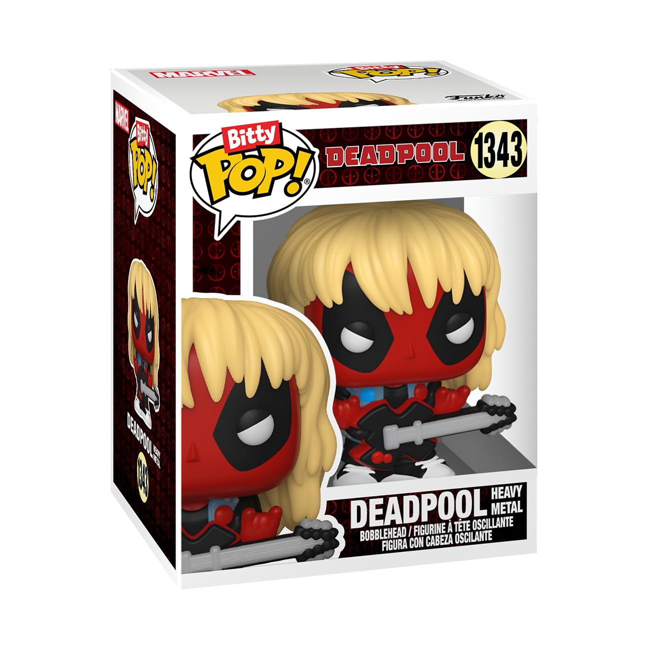 Foto 6 pulgar | Paquete De 4 Minijuguetes Coleccionables Funko Bitty Pop! Deadpool - Venta Internacional.