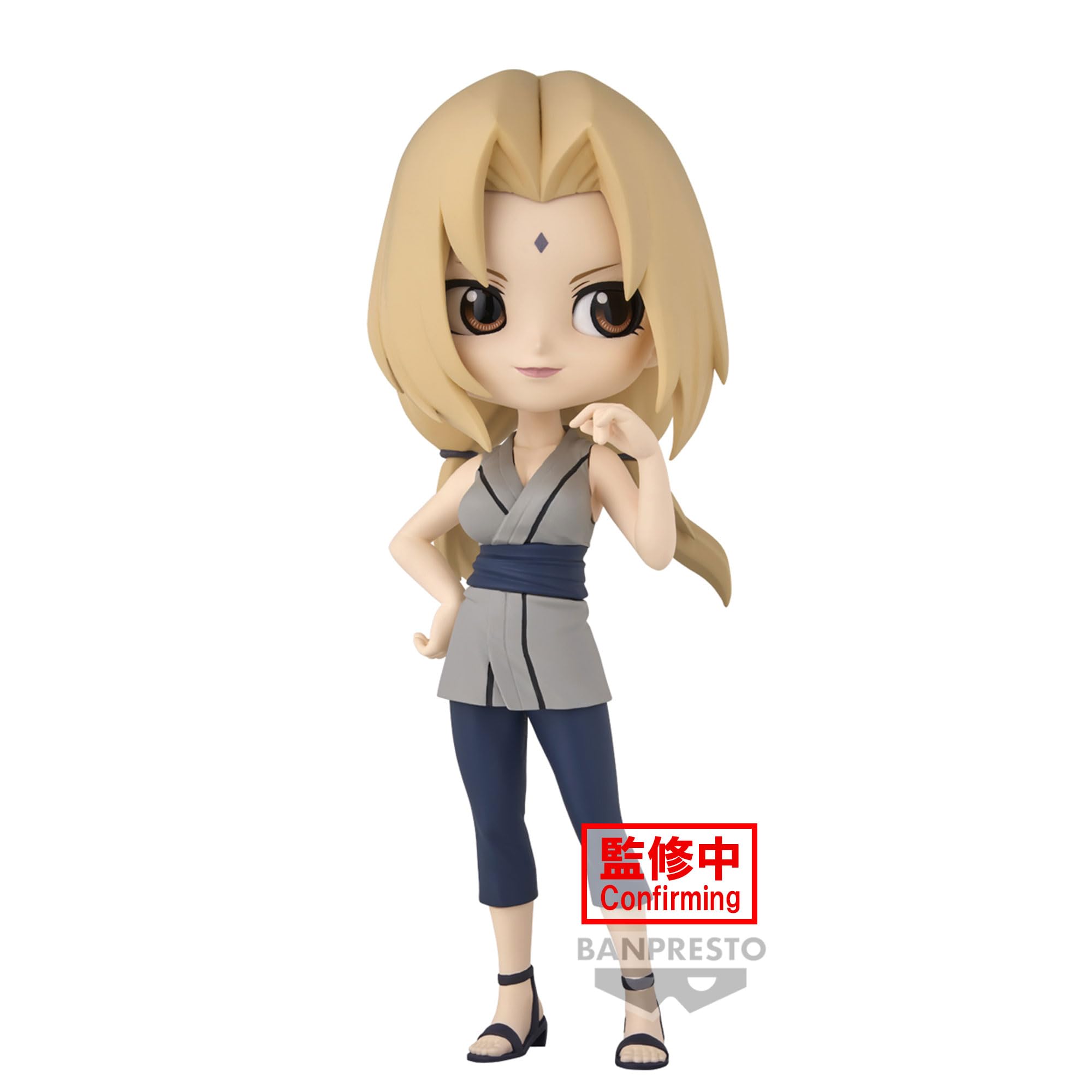 Foto 2 | Figura Banpresto Naruto Shippuden Tsunade Q Con Bolsillo 14 Cm - Venta Internacional.