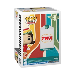 Foto 3 | Figura Funko Pop! Iconos Publicitarios Trans World Airlines Stewardess 3 - Venta Internacional.