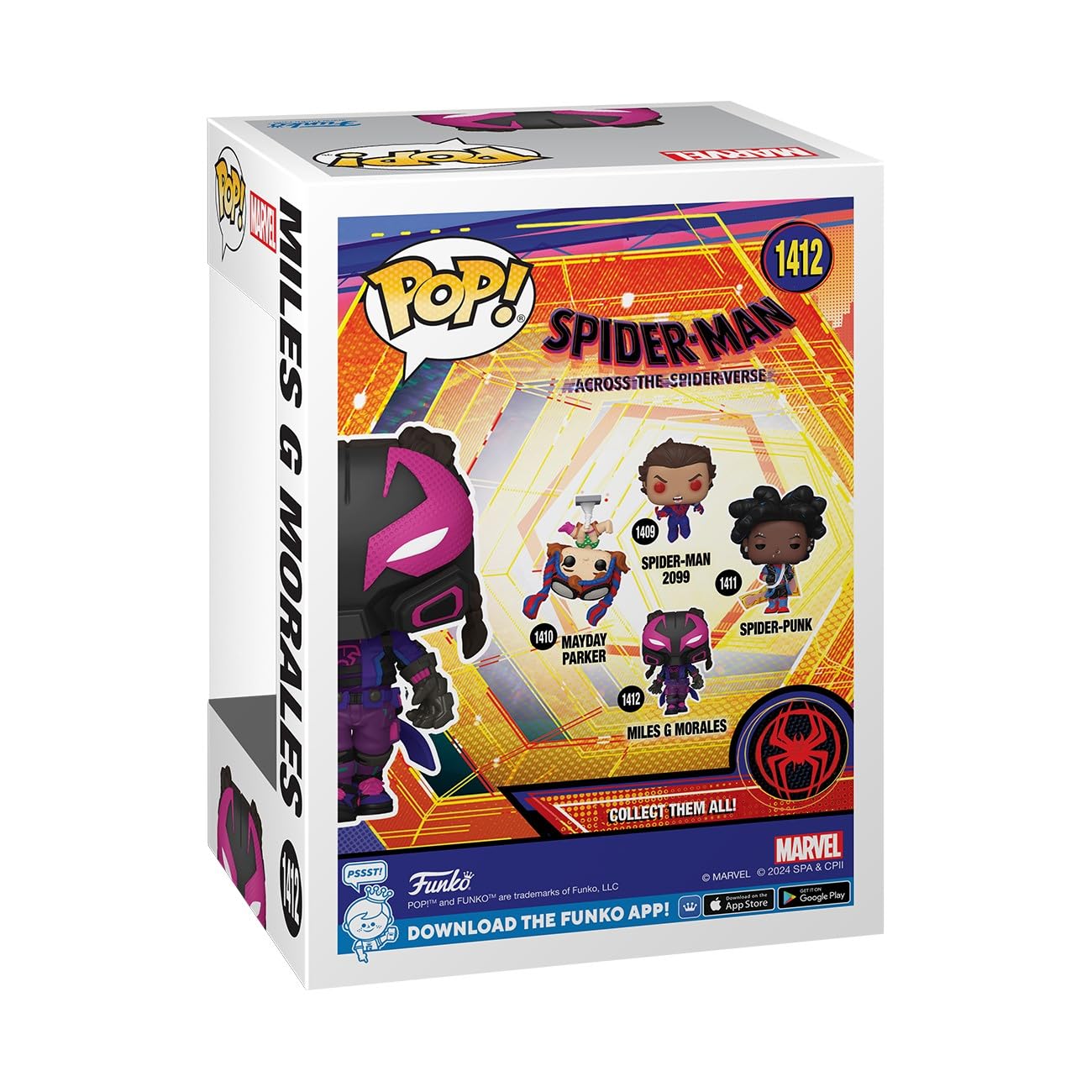 Foto 3 | ¡funko Pop! Marvel Spider-man: Al Otro Lado Del Spider-verse - Venta Internacional.