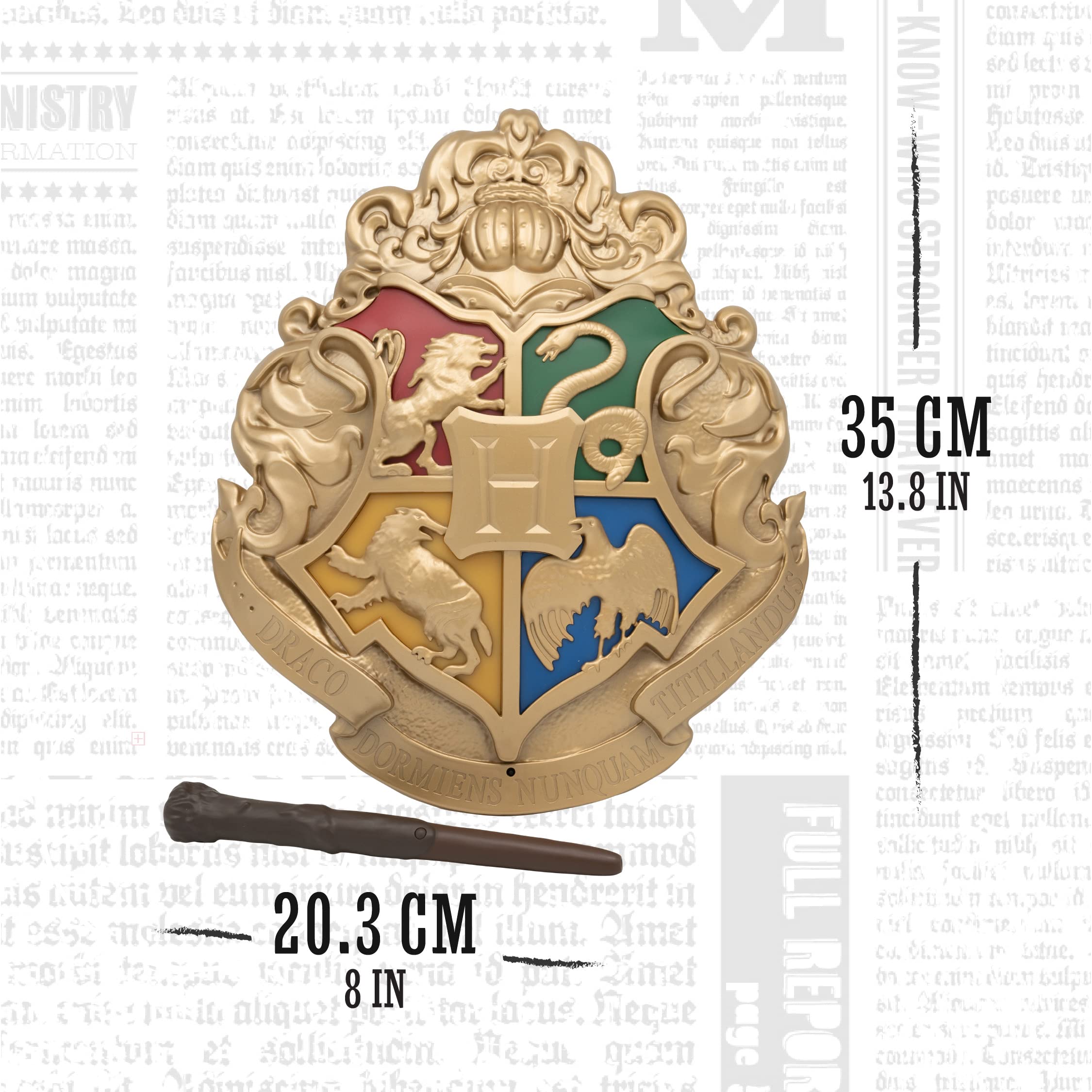 Foto 8 pulgar | Lámpara Paladone Con Escudo De Harry Potter Y Mando A Distancia - Venta Internacional.