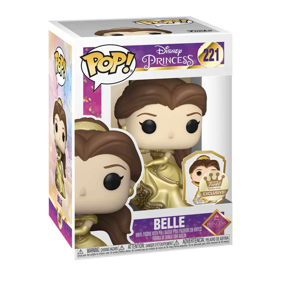 Foto 3 pulgar | Figura De Vinilo Funko Pop! Colección Ultimate Princess Belle - Venta Internacional.