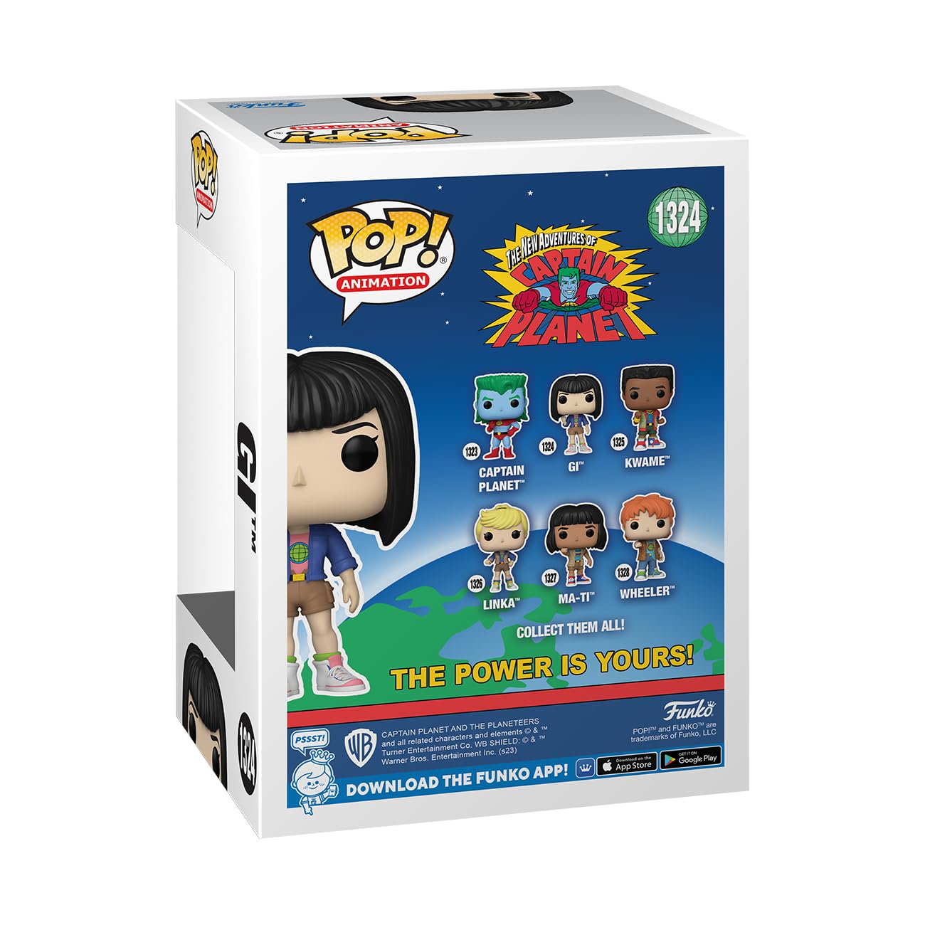 Foto 4 pulgar | Figura De Acción Funko Pop! Animación Captain Planet Gi - Venta Internacional.