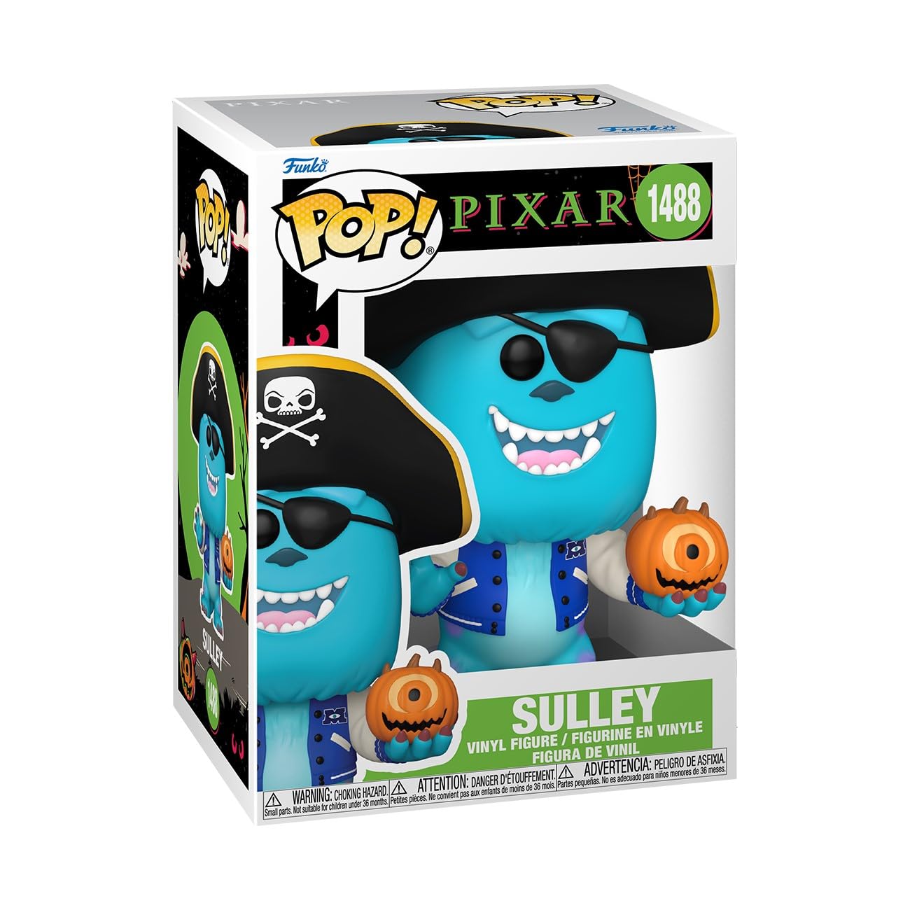 Foto 2 pulgar | Figura De Acción Funko Pop! Halloween Sully De Disney Pixar - Venta Internacional.