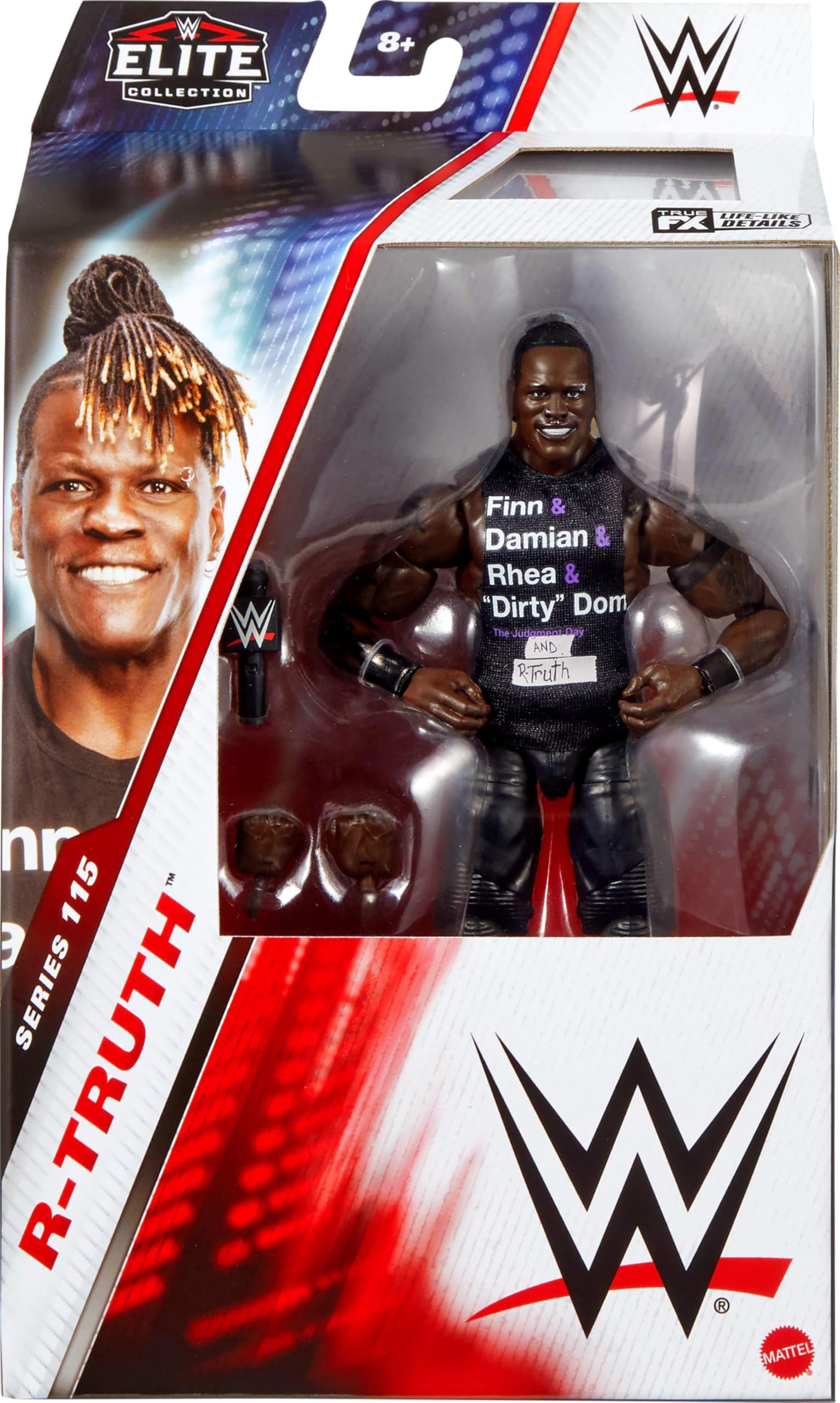 Foto 2 | Figura De Acción Mattel Wwe Elite Collection R-truth - Venta Internacional.